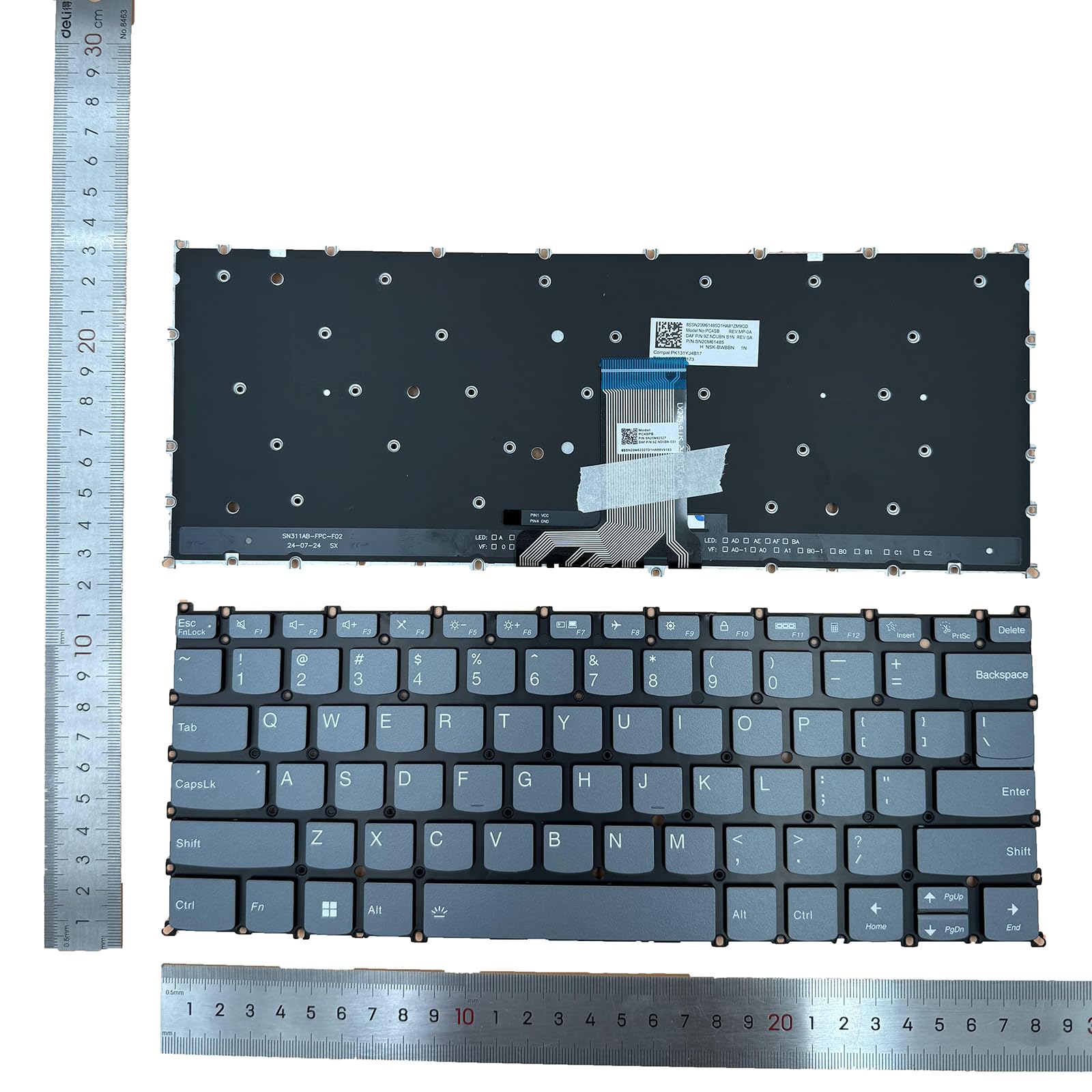 Amazon.com: Siakoocty Laptop Replacement US Layout with Backlight